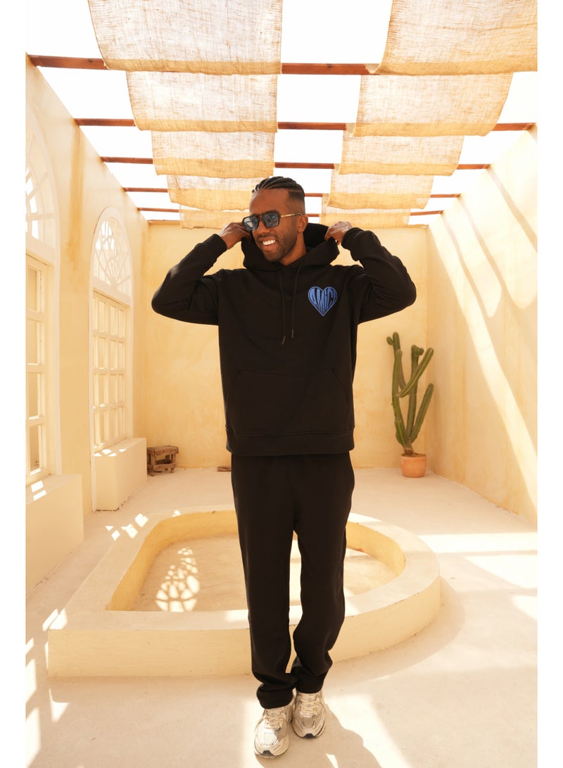 AMICI Oversize hoodie Black - Image 1
